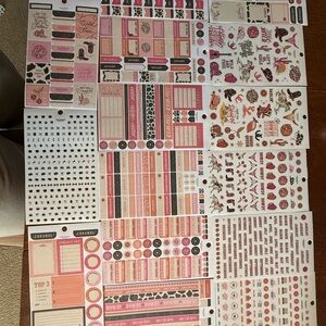 The paper studio Planner Sticker Set